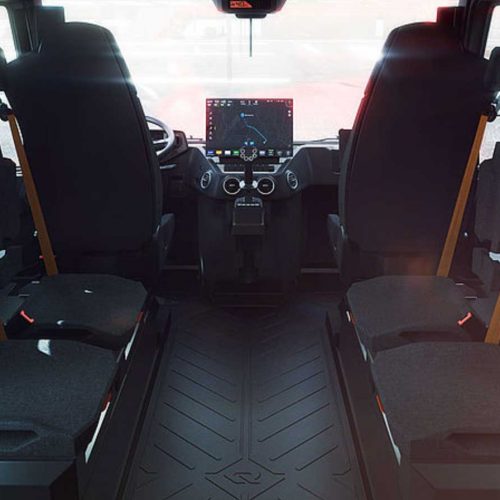 Véhicule incendie électrique de Rosenbauer